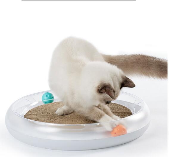 Multi - function cat scratching cat claw claw board cat pet toy supplies corrugated paper grab pad - Yahko Merchandise
