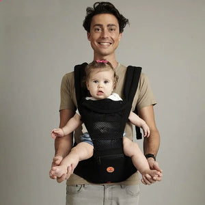 Multi - Functional Baby Waist Seat with Breathable Cotton - Yahko Merchandise