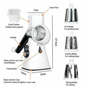 Multi - functional Stainless Steel Kitchen Slicer Grater Kit - Yahko Merchandise