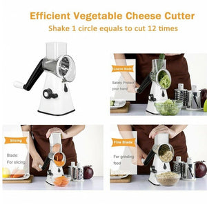 Multi - functional Stainless Steel Kitchen Slicer Grater Kit - Yahko Merchandise