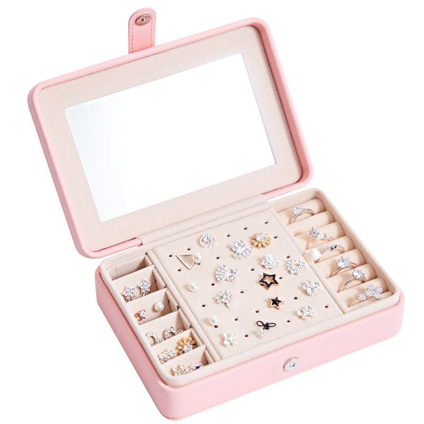 Multifunctional Jewelry Storage Box For Earrings, Earrings, Rings - Yahko Merchandise