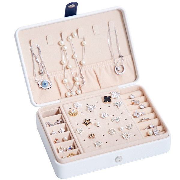 Multifunctional Jewelry Storage Box For Earrings, Earrings, Rings - Yahko Merchandise