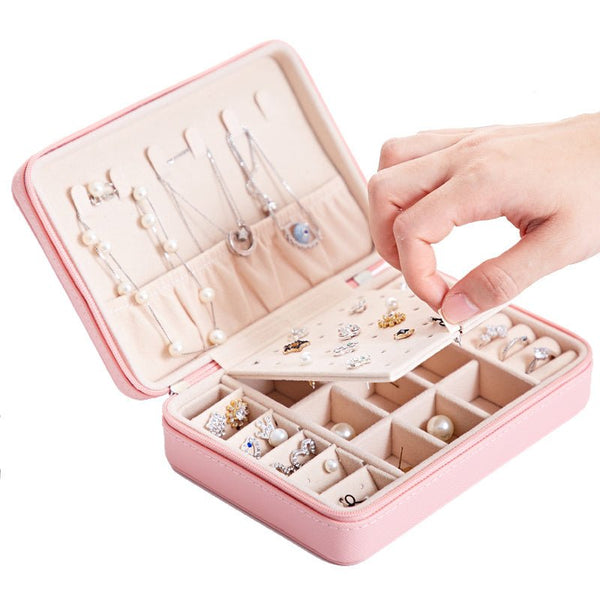 Multifunctional Jewelry Storage Box For Earrings, Earrings, Rings - Yahko Merchandise