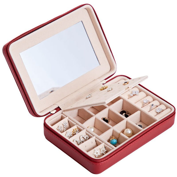 Multifunctional Jewelry Storage Box For Earrings, Earrings, Rings - Yahko Merchandise