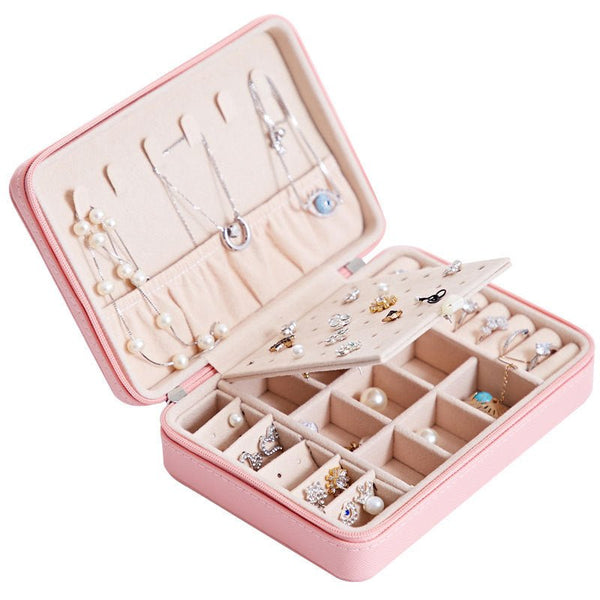 Multifunctional Jewelry Storage Box For Earrings, Earrings, Rings - Yahko Merchandise