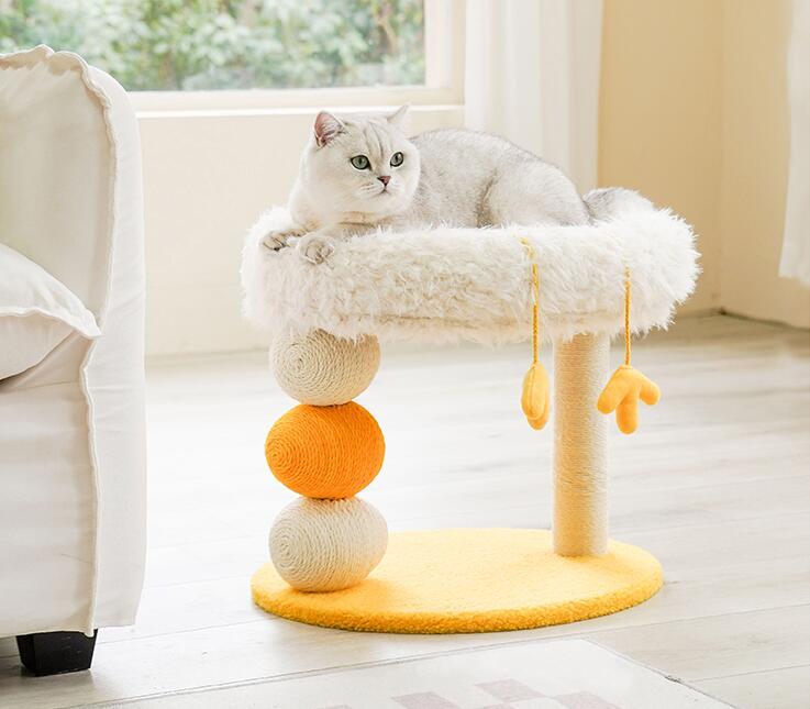 Multifunctional Jumping Platform Does Not Drop Crumbs Cat Climbing Frame - Yahko Merchandise