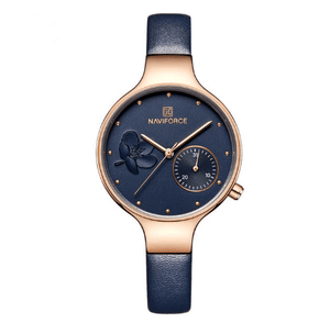 Multifunctional Quartz Leather Band Watch For Women - Yahko Merchandise
