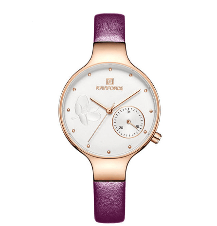 Multifunctional Quartz Leather Band Watch For Women - Yahko Merchandise