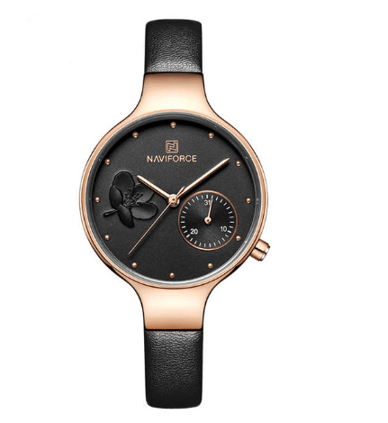 Multifunctional Quartz Leather Band Watch For Women - Yahko Merchandise