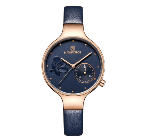 Multifunctional Quartz Leather Band Watch For Women - Yahko Merchandise