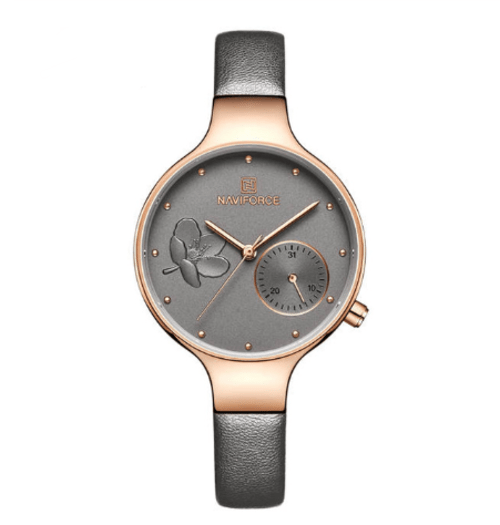 Multifunctional Quartz Leather Band Watch For Women - Yahko Merchandise
