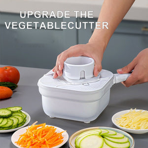 Multifunctional Vegetable Cutter Storage And Drainage Basket - Yahko Merchandise