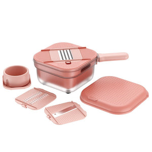 Multifunctional Vegetable Cutter Storage And Drainage Basket - Yahko Merchandise