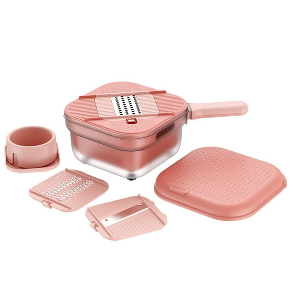 Multifunctional Vegetable Cutter Storage And Drainage Basket - Yahko Merchandise