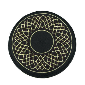 Muslim Hats Cotton Embroidery Islamic Men Prayer Arab Clothing Caps - Yahko Merchandise