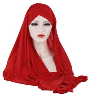 Muslim Lady Fashion Patch Hijab - Yahko Merchandise
