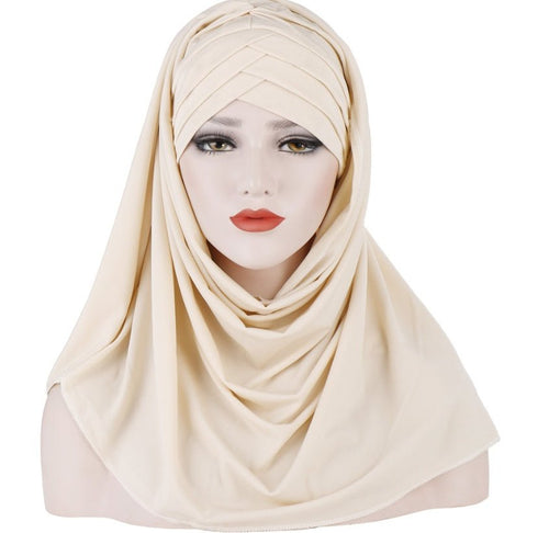Muslim Lady Fashion Patch Hijab - Yahko Merchandise