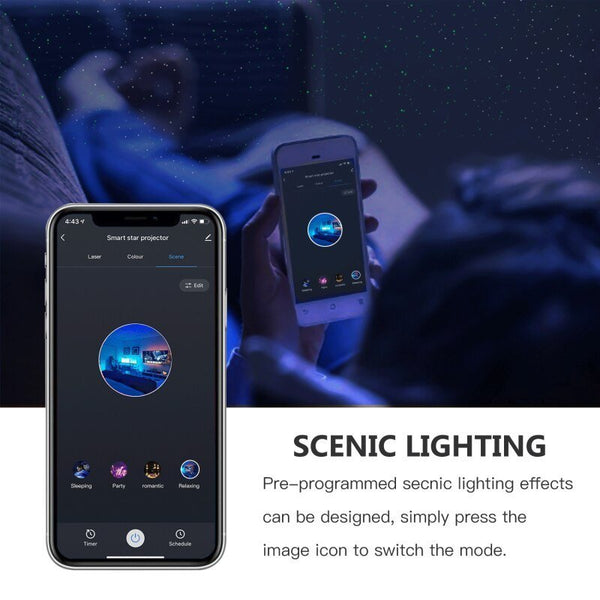 New creative gift starry sky projector lamp - Yahko Merchandise
