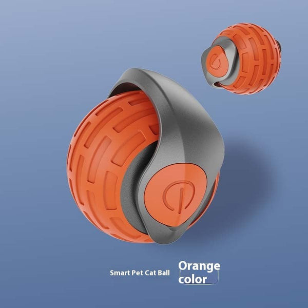 New Interactive Cat Toys Ball Auto Electric Rolling Ball Toys For Cat Kitty Pets Smart Automatic Teaser USB Rechargeable Cat Toy Pet Products - Yahko Merchandise