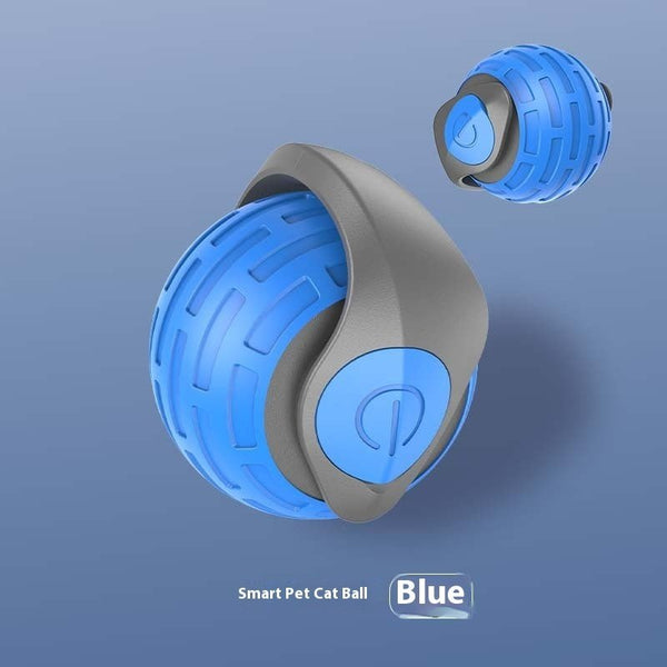 New Interactive Cat Toys Ball Auto Electric Rolling Ball Toys For Cat Kitty Pets Smart Automatic Teaser USB Rechargeable Cat Toy Pet Products - Yahko Merchandise