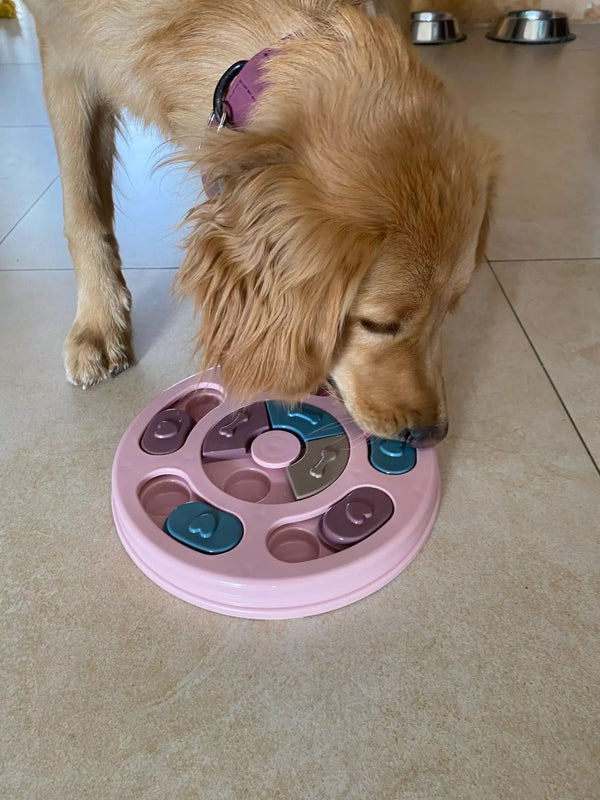 New Interactive Toy IQ Training Pets Slow Feeder Bowl Puzzle Eating - Yahko Merchandise