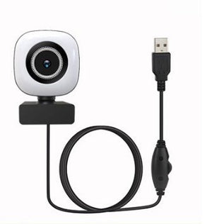 New Private Model 4K Live Broadcast Beauty Light Supplement Computer Camera Usb Video Hd Webcam - Yahko Merchandise