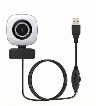 New Private Model 4K Live Broadcast Beauty Light Supplement Computer Camera Usb Video Hd Webcam - Yahko Merchandise
