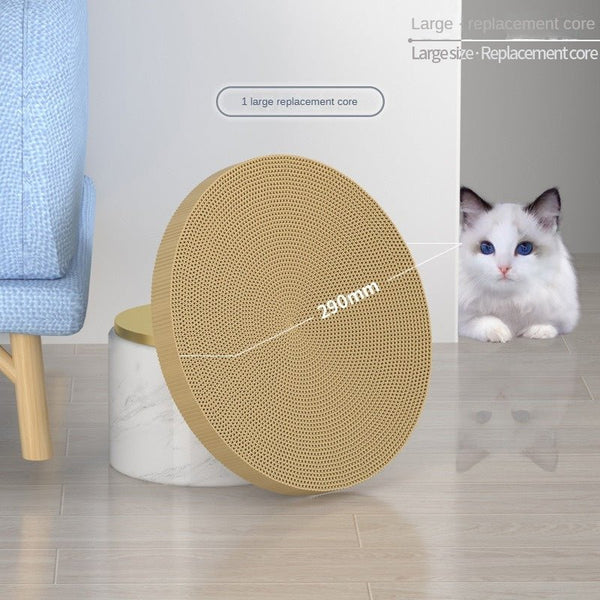 NEW Round Cat Scratching Board Wear - resistant Anti - scratch Claw Grinder Furniture Protector Pet Products - Yahko Merchandise