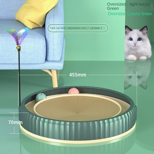 NEW Round Cat Scratching Board Wear - resistant Anti - scratch Claw Grinder Furniture Protector Pet Products - Yahko Merchandise