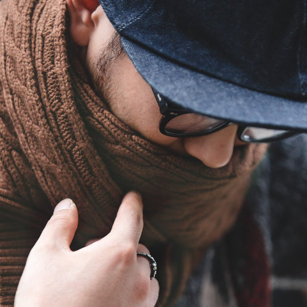 New Warm Scarf Men's Winter Korean Edition - Yahko Merchandise