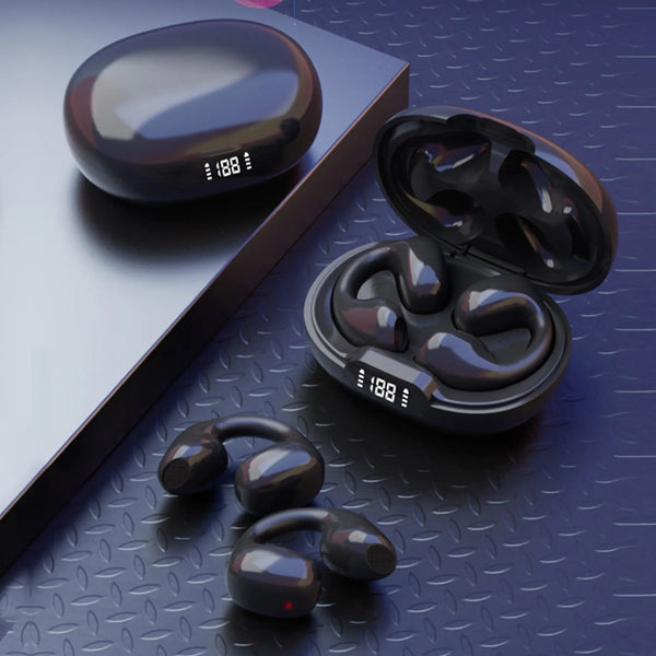 New Wireless Bone Conduction Bluetooth Earphones for Sports - Yahko Merchandise