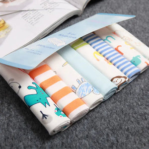 Newborn Cotton Gauze Baby Feeding Towels - 8 Packs - Yahko Merchandise