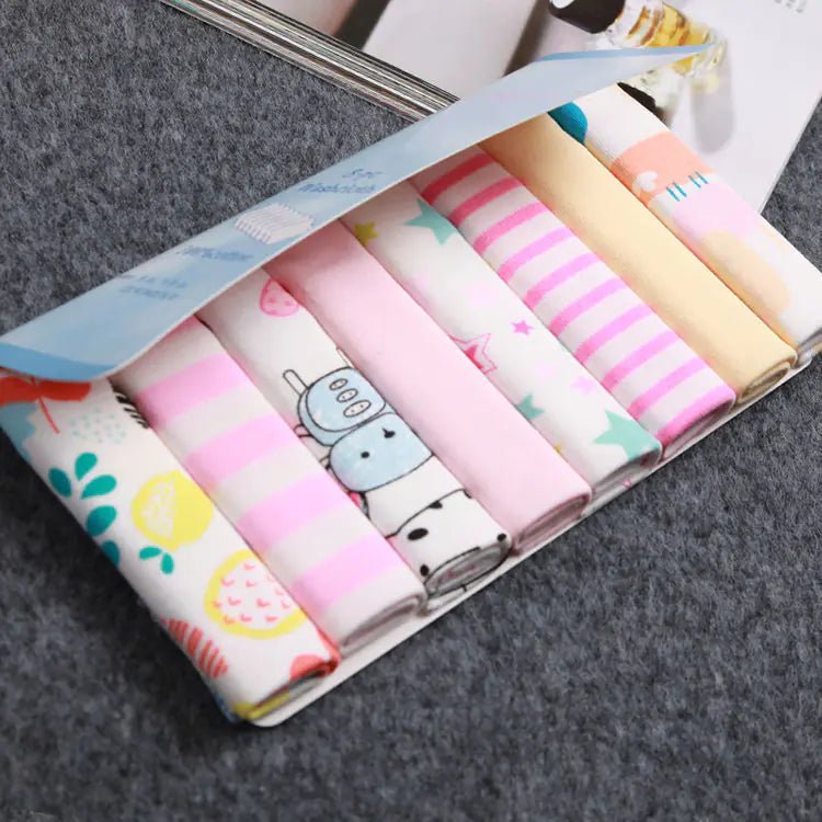 Newborn Cotton Gauze Baby Feeding Towels - 8 Packs - Yahko Merchandise