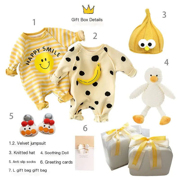 Newborn Gift Box with Summer Dress and Baby Supplies - Yahko Merchandise
