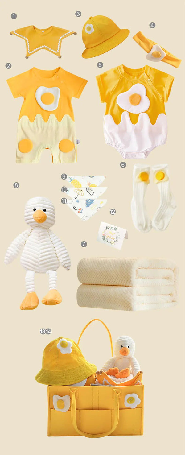 Newborn Gift Box with Summer Dress and Baby Supplies - Yahko Merchandise
