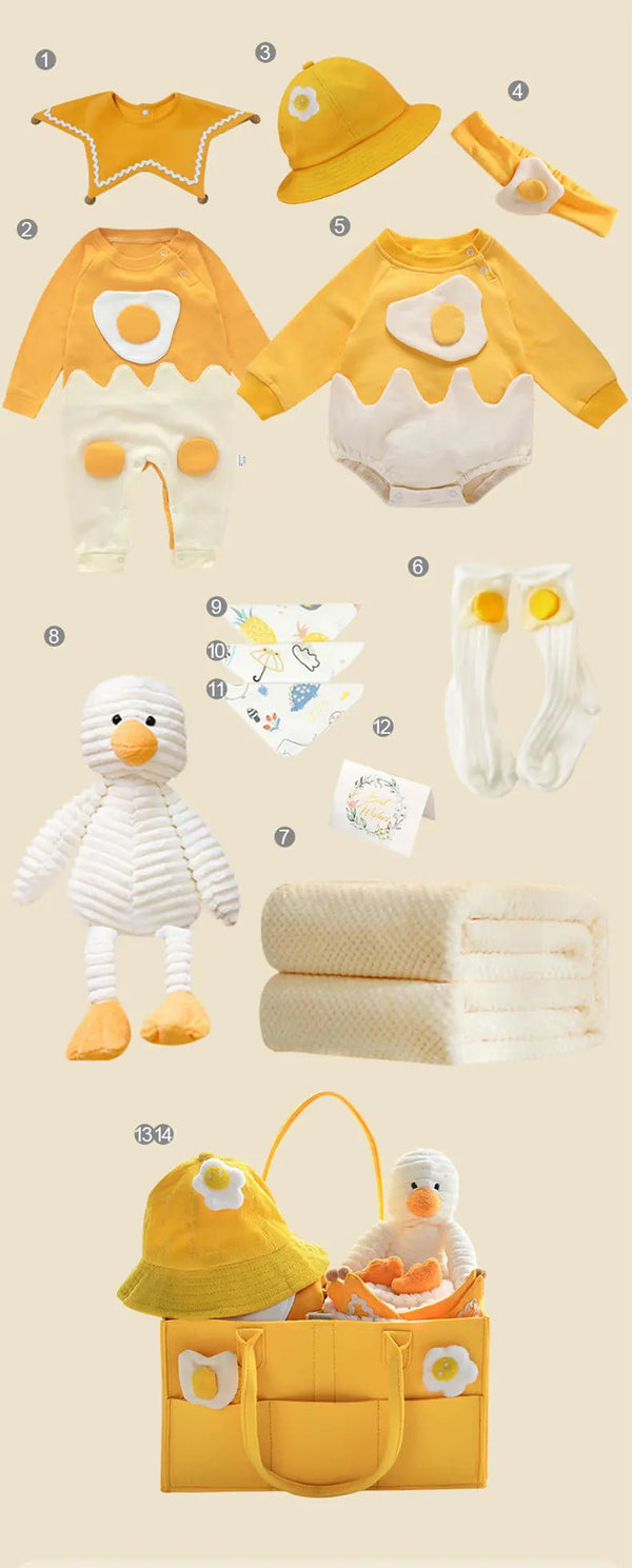Newborn Gift Box with Summer Dress and Baby Supplies - Yahko Merchandise