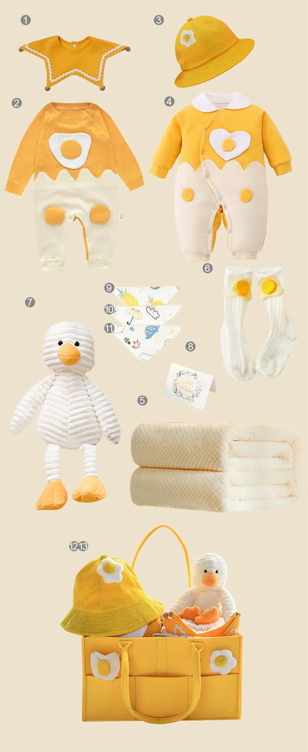Newborn Gift Box with Summer Dress and Baby Supplies - Yahko Merchandise