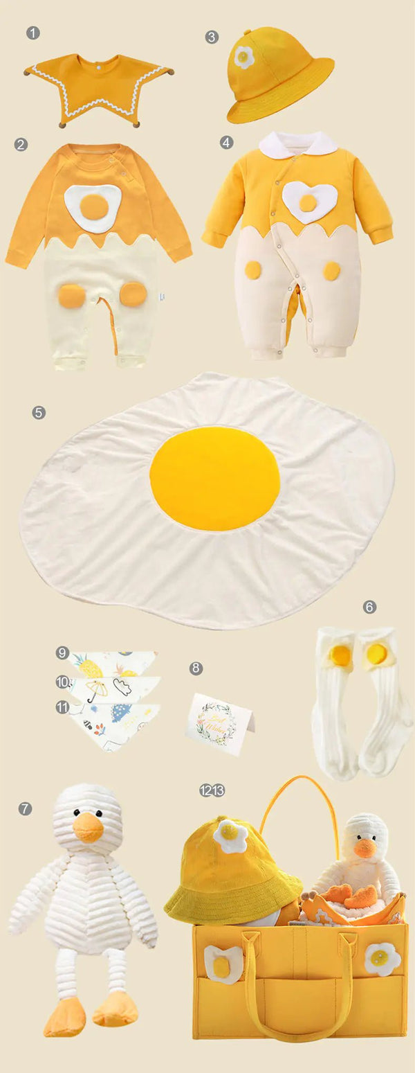 Newborn Gift Box with Summer Dress and Baby Supplies - Yahko Merchandise