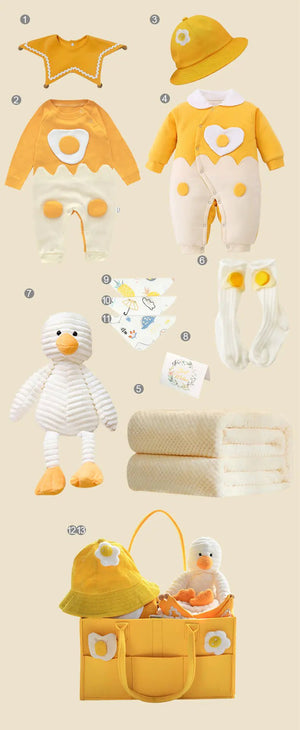 Newborn Gift Box with Summer Dress and Baby Supplies - Yahko Merchandise