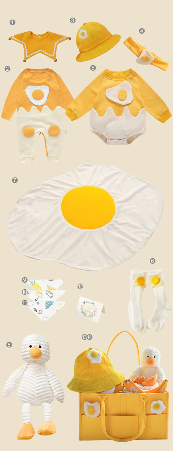 Newborn Gift Box with Summer Dress and Baby Supplies - Yahko Merchandise