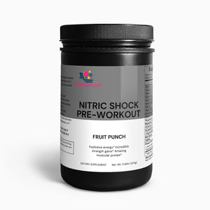 Nitric Shock Pre Workout Strength, Energy, Endurance, And Mental Focus Booster - Yahko Merchandise