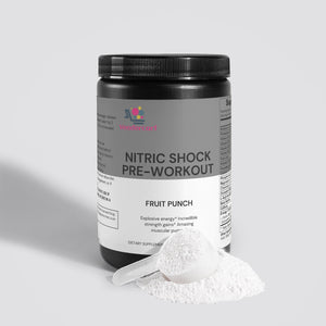 Nitric Shock Pre Workout Strength, Energy, Endurance, And Mental Focus Booster - Yahko Merchandise