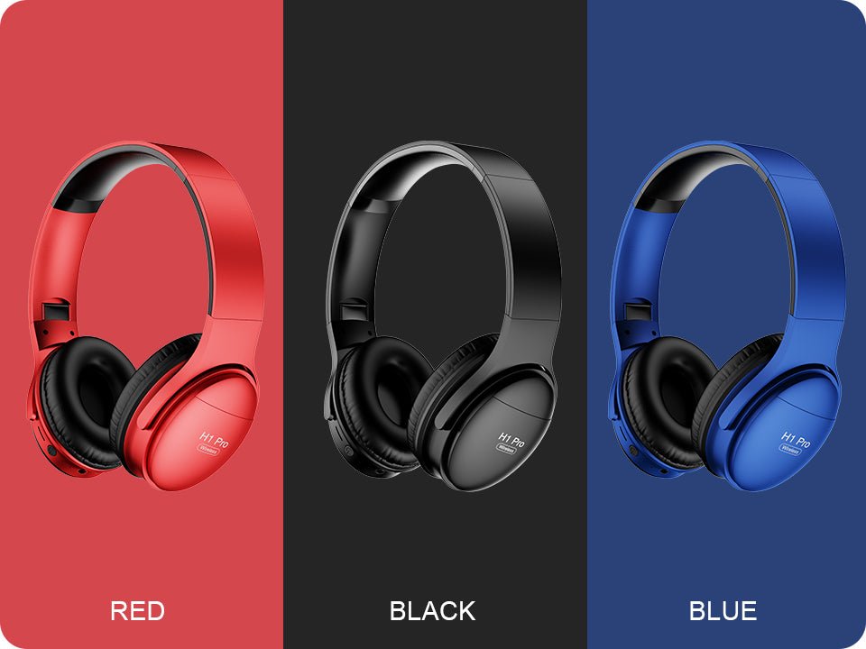 Noise Canceling Stereo Foldable Bluetooth V5.0 Wireless Headphones - Yahko Merchandise