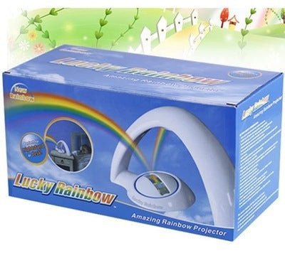 Novelty LED Romantic Sky Rainbow Colorful Projection Night Light - Yahko Merchandise