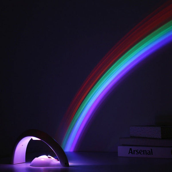 Novelty LED Romantic Sky Rainbow Colorful Projection Night Light - Yahko Merchandise
