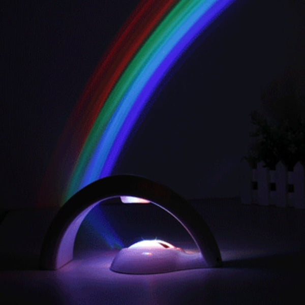 Novelty LED Romantic Sky Rainbow Colorful Projection Night Light - Yahko Merchandise