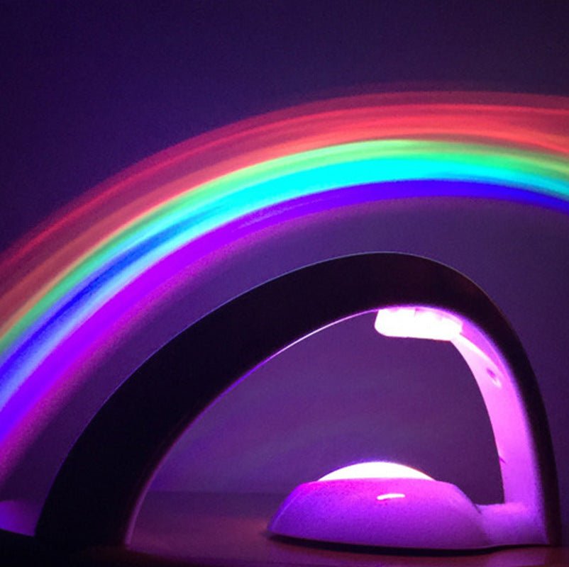 Novelty LED Romantic Sky Rainbow Colorful Projection Night Light - Yahko Merchandise