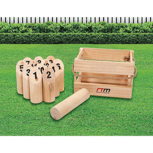 Number Toss Wooden Set Outdoor Games with Carry Case - Yahko Merchandise