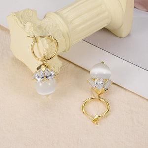 Opal Butterfly Stud Earrings Women - Yahko Merchandise