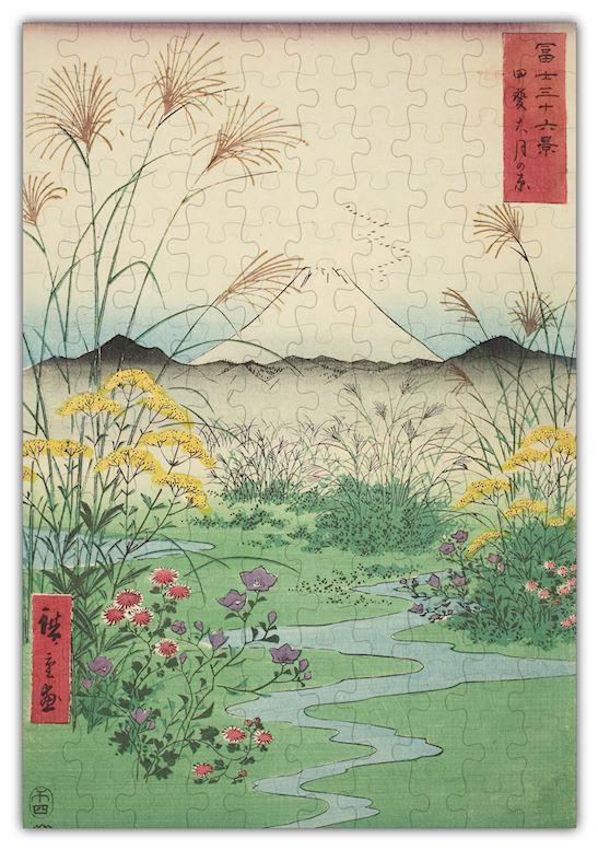 Otsuki Plain in Kai Province Jigsaw Puzzle 6741 - Yahko Merchandise